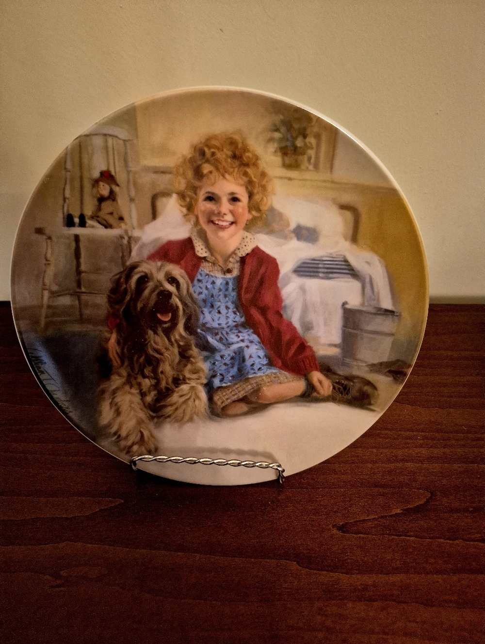Collector Plate- 1982 Knowles